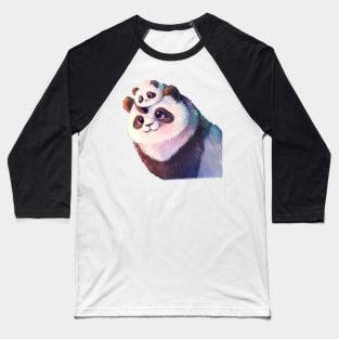 Panda mom Baseball T-Shirt